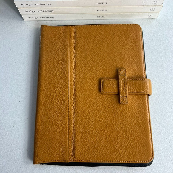 Bodhi Leather Ipad Case 2nd 3rd 4th Generation Tab Easel Sunflower Yellow - Picture 1 of 11